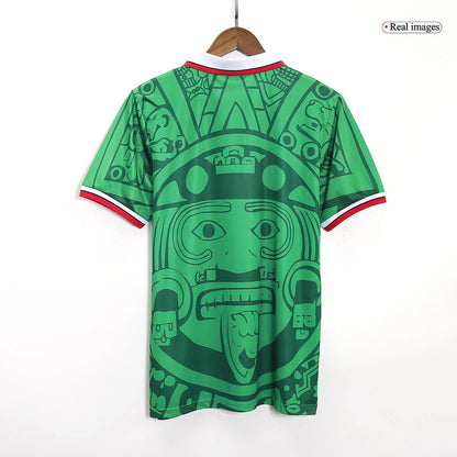 Discount Mexico Home Soccer Jersey 1998 footmaillots.fr