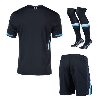 Liverpool Away  Soccer Jersey Kit(Jersey+Shorts+Socks) 2024/25 footmaillots.fr