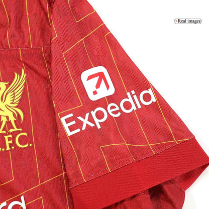 Player Version VIRGIL #4 Liverpool Home  Soccer Jersey 2024/25 footmaillots.fr