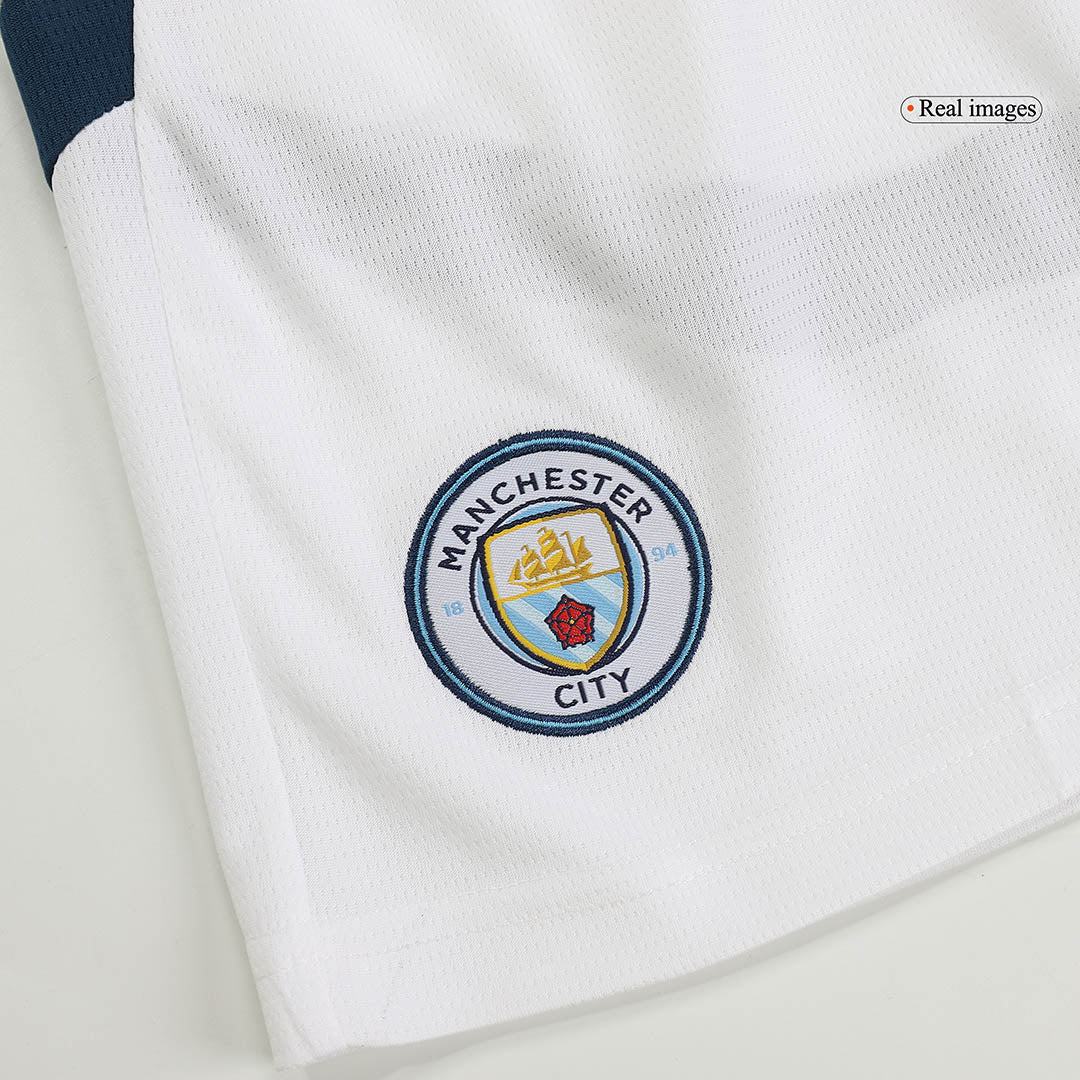 Manchester City Home Soccer Shorts 2024/25 footmaillots.fr