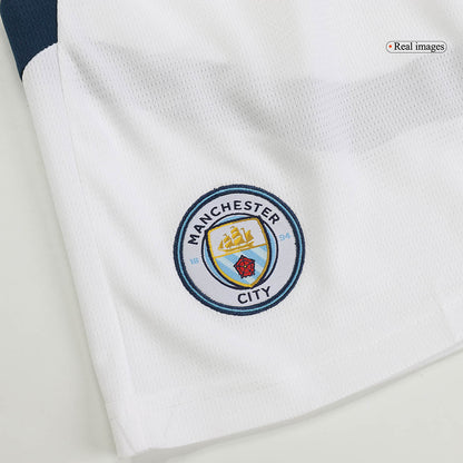 Manchester City Home Soccer Shorts 2024/25 footmaillots.fr