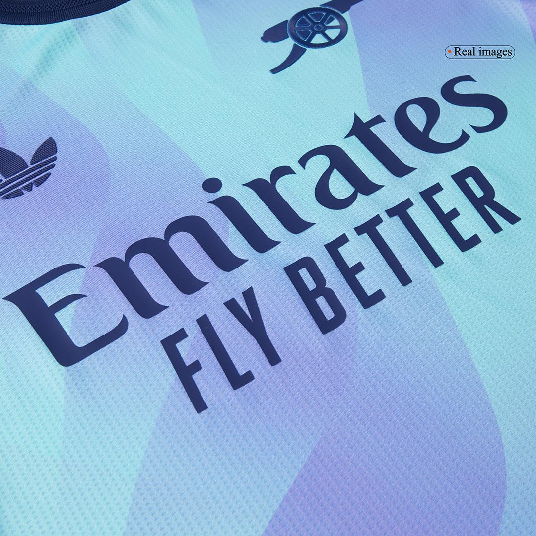 Player Version Arsenal Third Away  Soccer Jersey 2024/25 footmaillots.fr