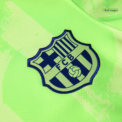 Barcelona Third Away  Soccer Jersey 2024/25 - (Spotify Logo Without Text) footmaillots.fr