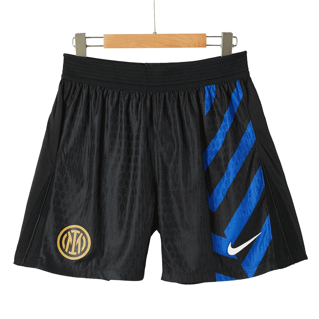 Player Version Inter Milan Home Soccer Shorts 2024/25 footmaillots.fr