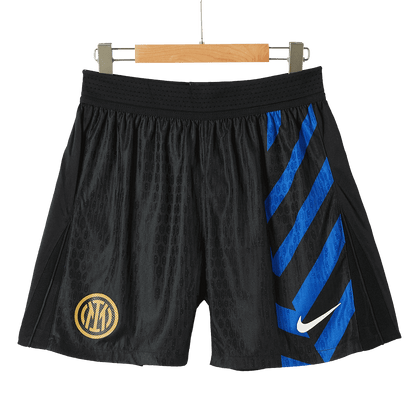 Player Version Inter Milan Home Soccer Shorts 2024/25 footmaillots.fr