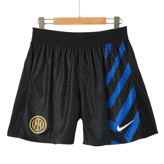 Player Version Inter Milan Home Soccer Shorts 2024/25 footmaillots.fr