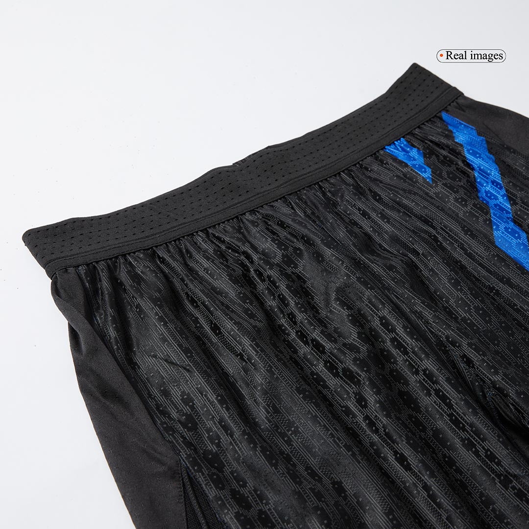 Player Version Inter Milan Home Soccer Shorts 2024/25 footmaillots.fr