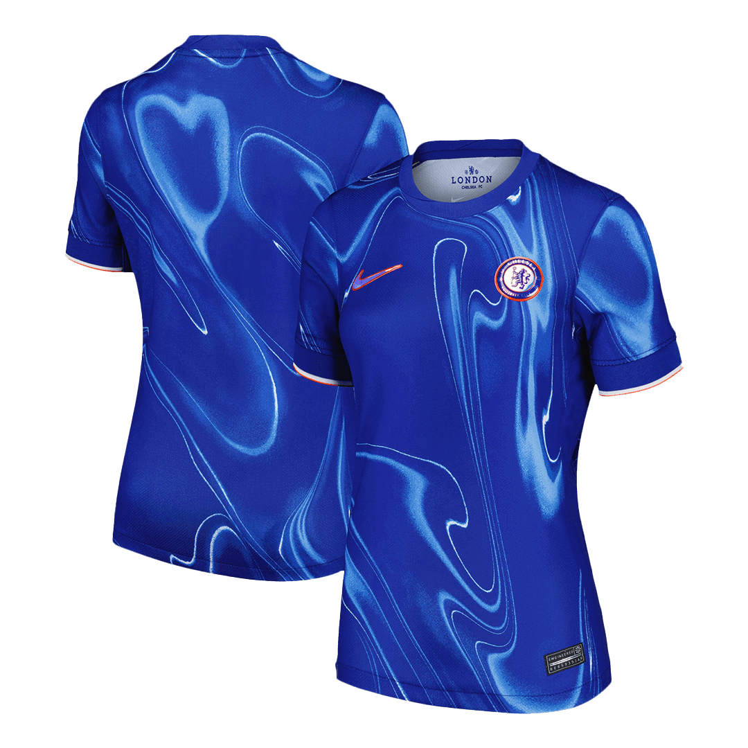 Women's Chelsea Home  Soccer Jersey 2024/25 footmaillots.fr
