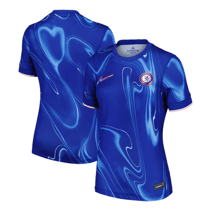 Women's Chelsea Home  Soccer Jersey 2024/25 footmaillots.fr