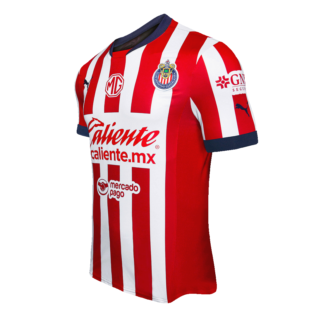 Chivas Home  Soccer Jersey 2024/25 footmaillots.fr