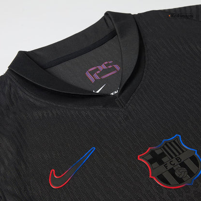 Player Version LAMINE YAMAL #19 Barcelona Away  Soccer Jersey 2024/25 footmaillots.fr
