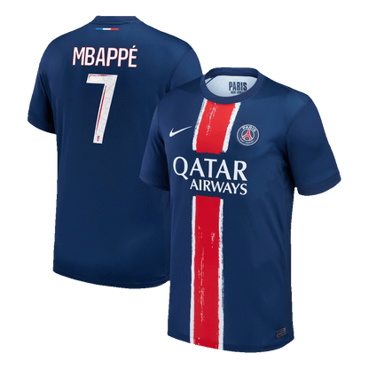 MBAPPE #7 PSG Home Soccer Jersey 2024/25 footmaillots.fr
