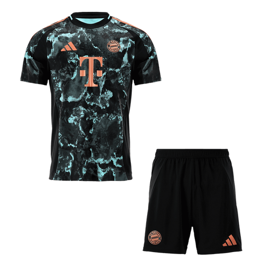 Bayern Munich Away  Soccer Jersey Kit(Jersey+Shorts) 2024/25 footmaillots.fr