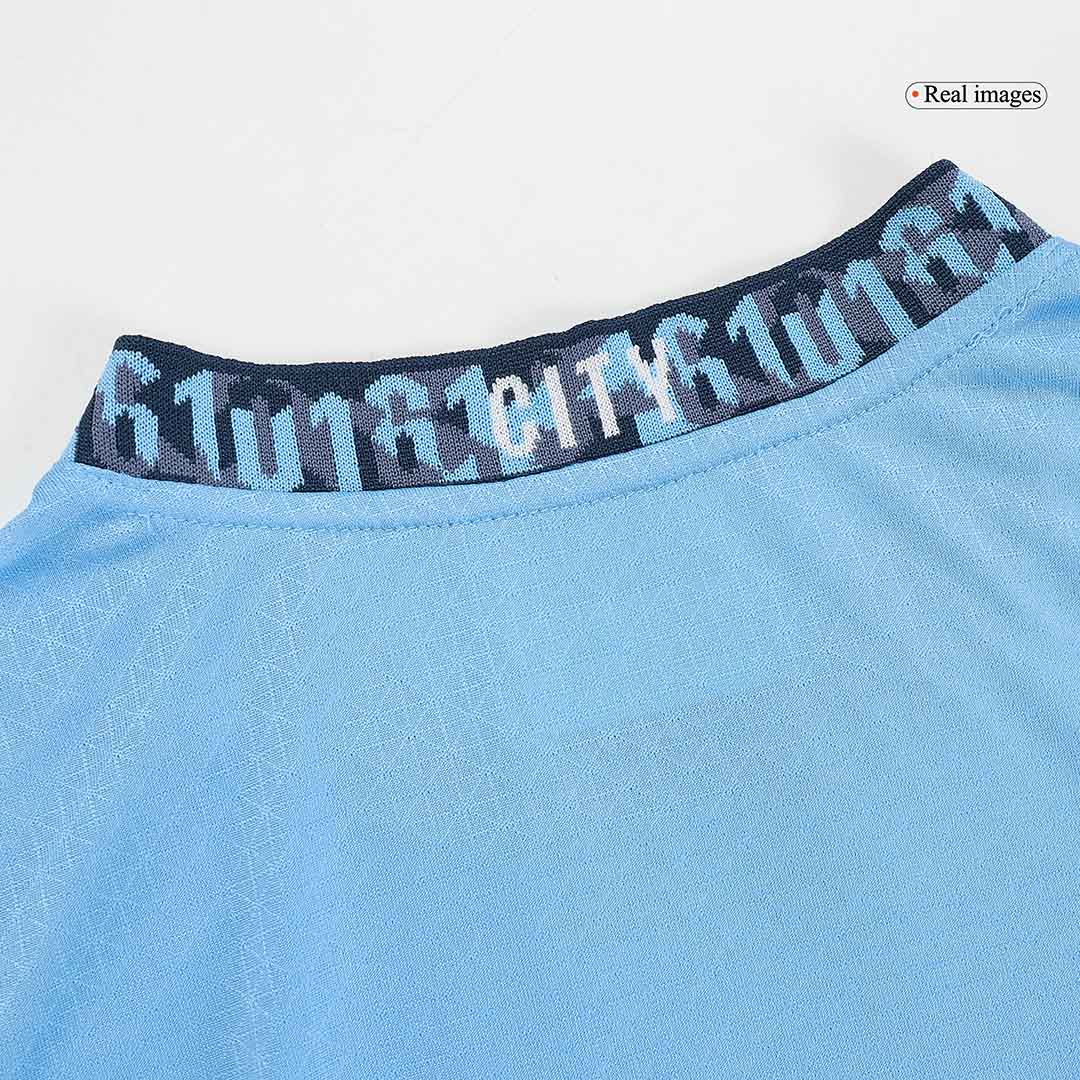 Player Version Manchester City Home  Soccer Jersey 2024/25 footmaillots.fr