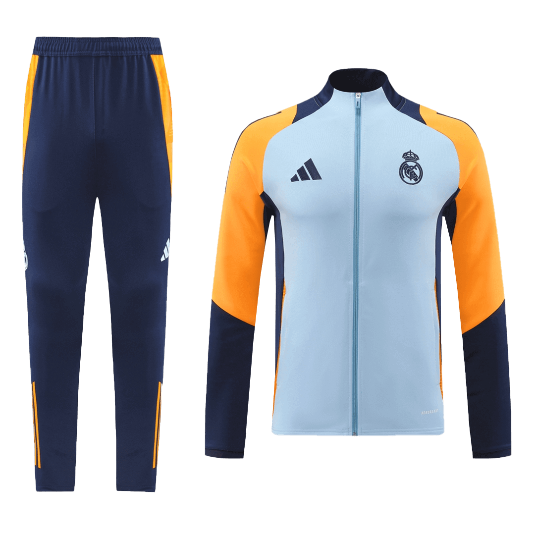Kid's Real Madrid Training Kit (Jacket+Pants) 2024/25 footmaillots.fr