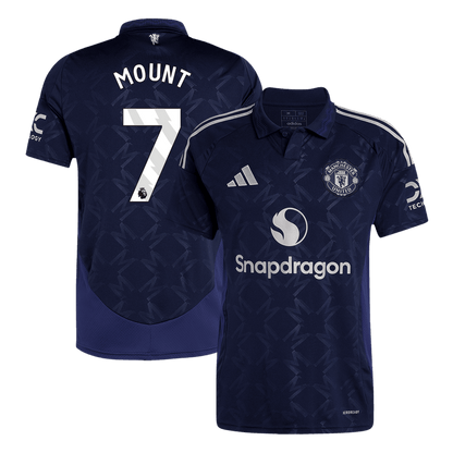 MOUNT #7 Manchester United Away  Soccer Jersey 2024/25 footmaillots.fr