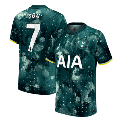 SON #7 Tottenham Hotspur Third Away  Soccer Jersey 2024/25 footmaillots.fr