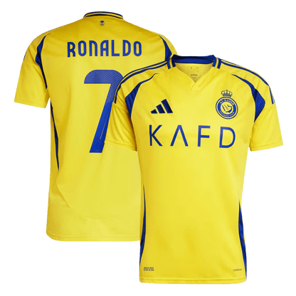 RONALDO #7 Al Nassr Home  Soccer Jersey 2024/25 - ACL footmaillots.fr