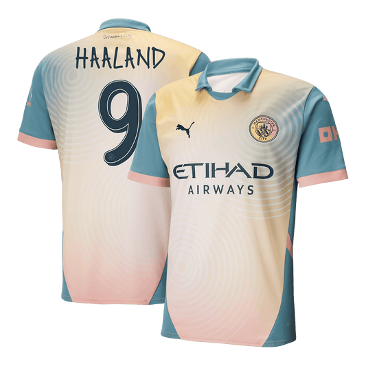 HAALAND #9 Manchester City Fourth Away  Soccer Jersey 2024/25 - Definitely City footmaillots.fr