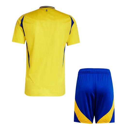 Al Nassr Home  Soccer Jersey Kit(Jersey+Shorts) 2024/25 footmaillots.fr