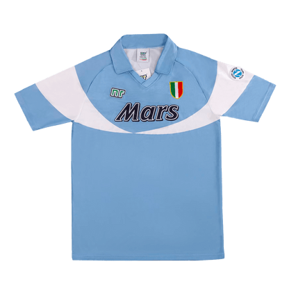 Retro 1990/91 Napoli Home  Soccer Jersey footmaillots.fr