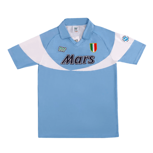 Retro 1990/91 Napoli Home  Soccer Jersey footmaillots.fr