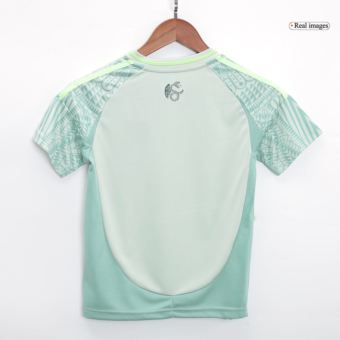 Kid's Mexico Away Jerseys Kit(Jersey+Shorts) Copa América 2024 footmaillots.fr