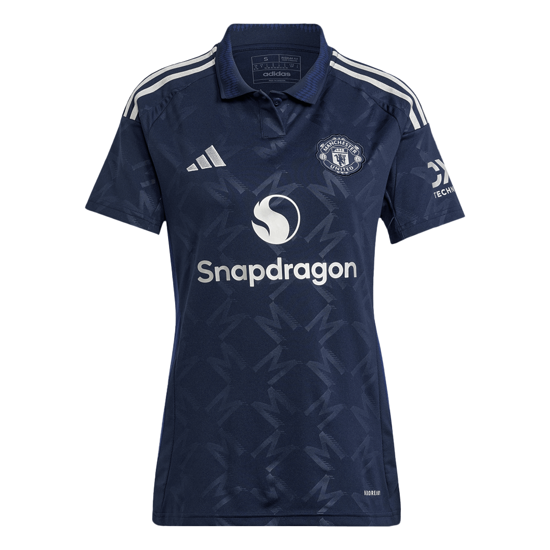 Women's Manchester United Away  Soccer Jersey 2024/25 footmaillots.fr