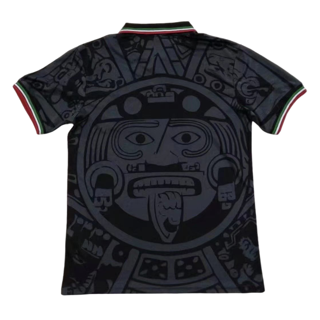 Mexico Retro Soccer Jersey 1998 footmaillots.fr
