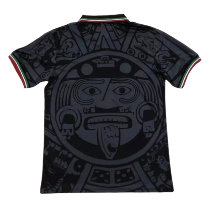 Mexico Retro Soccer Jersey 1998 footmaillots.fr