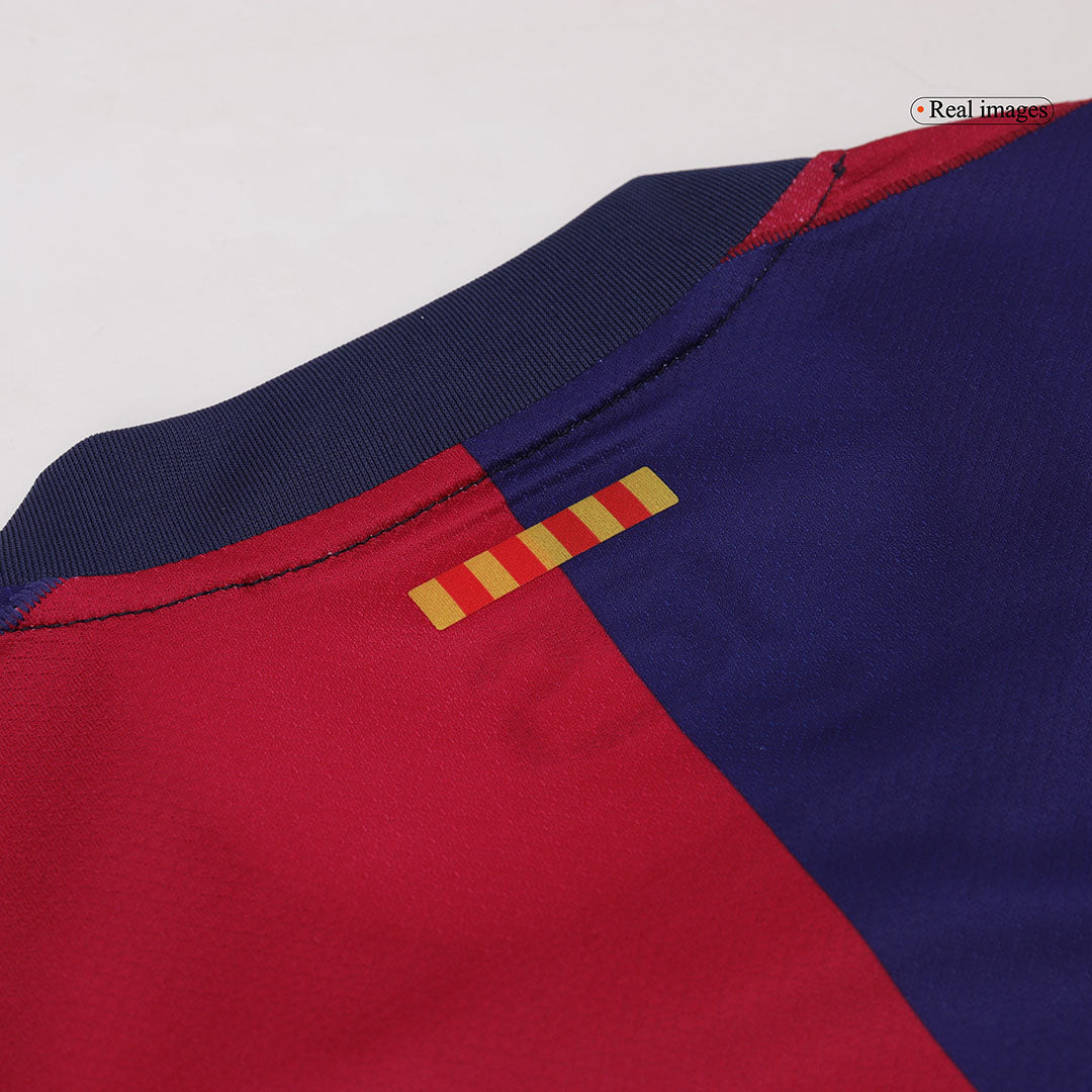 Barcelona Home  Soccer Jersey Kit(Jersey+Shorts) 2024/25 footmaillots.fr