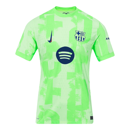 Player Version Barcelona Third Away  Soccer Jersey 2024/25-?Spotify Logo Without Text? footmaillots.fr