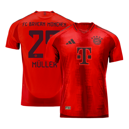 Player Version M?LLER #25 Bayern Munich Home  Soccer Jersey 2024/25 footmaillots.fr