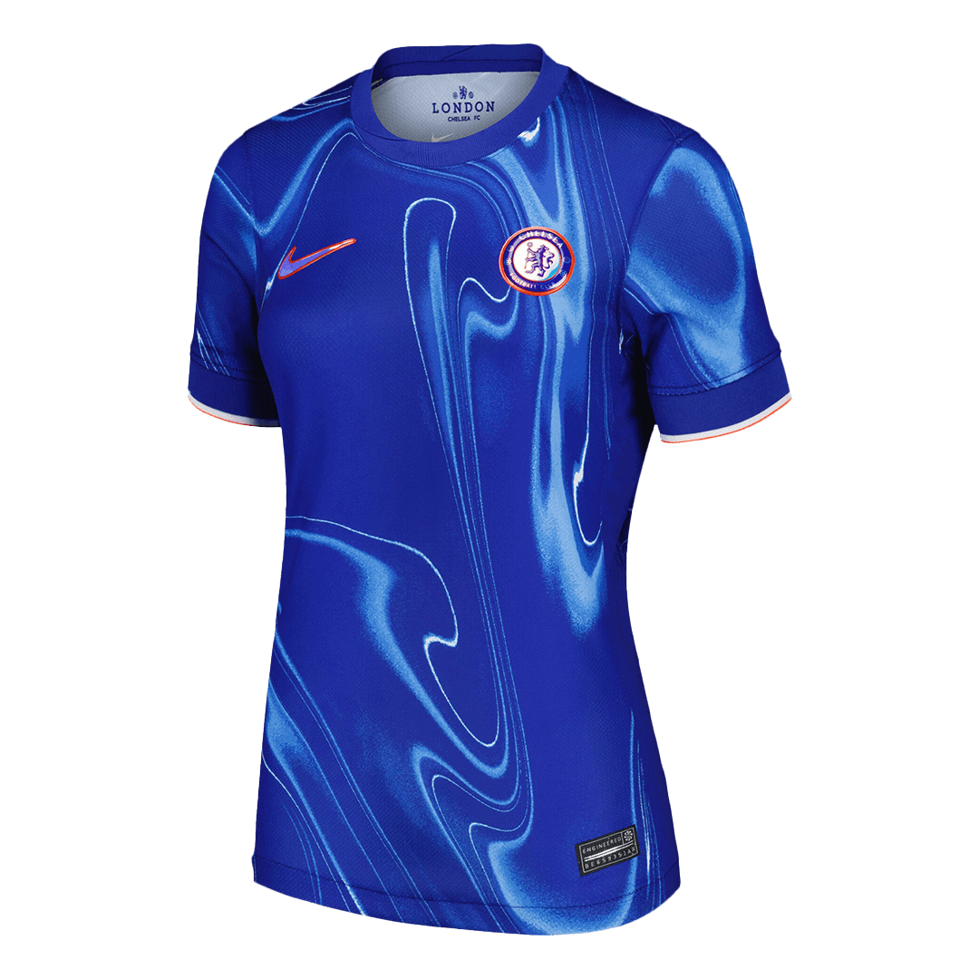 Women's Chelsea Home  Soccer Jersey 2024/25 footmaillots.fr