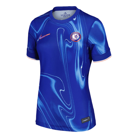 Women's Chelsea Home  Soccer Jersey 2024/25 footmaillots.fr