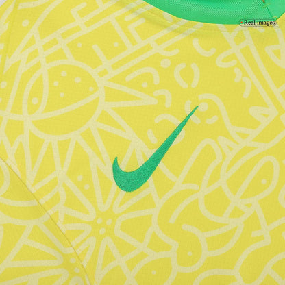 RAPHINHA #11 Brazil Home  Soccer Jersey Copa America 2024 footmaillots.fr