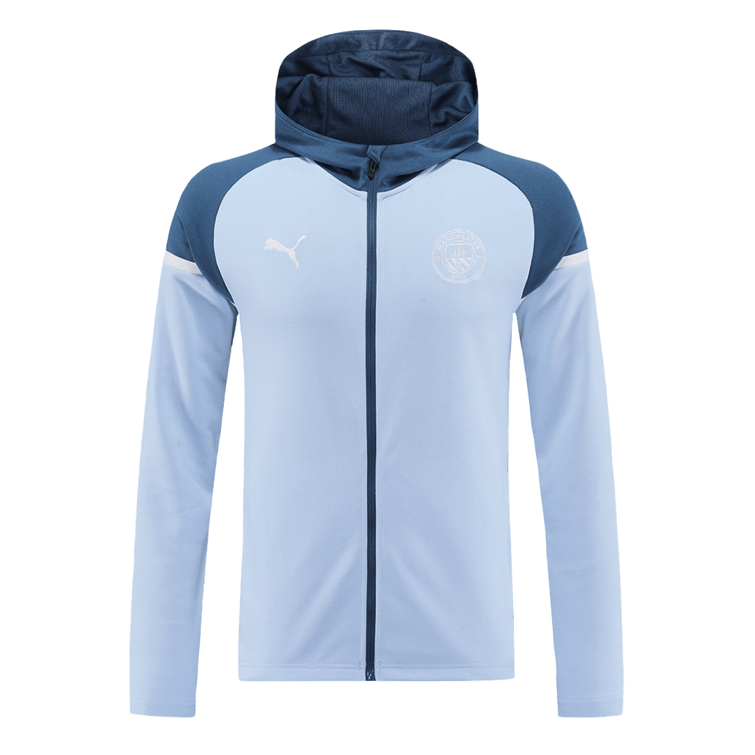 Manchester City Hoodie Training Kit (Jacket+Pants) 2024/25 footmaillots.fr