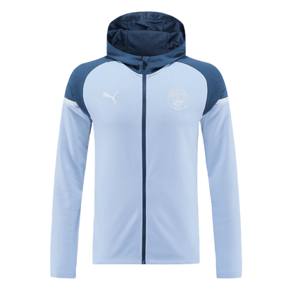 Manchester City Hoodie Training Kit (Jacket+Pants) 2024/25 footmaillots.fr