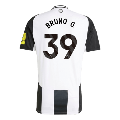 BRUNO G. #39 Newcastle United Home  Soccer Jersey 2024/25 footmaillots.fr