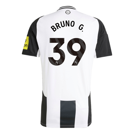 BRUNO G. #39 Newcastle United Home  Soccer Jersey 2024/25 footmaillots.fr