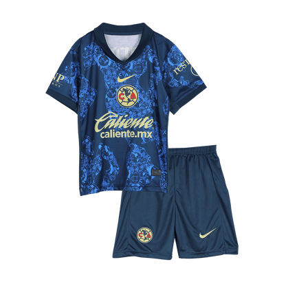 Kid's Club America Away  Soccer Jersey Kit(Jersey+Shorts) 2024/25 footmaillots.fr