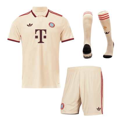 Bayern Munich Third Away  Soccer Jersey Kit(Jersey+Shorts+Socks) 2024/25- UCL footmaillots.fr