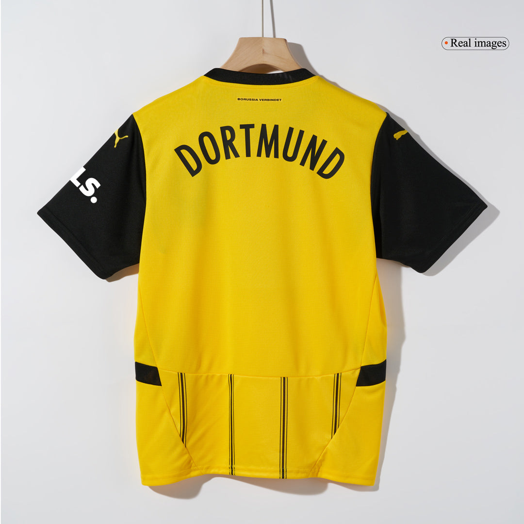 Borussia Dortmund Home  Soccer Jersey Kit(Jersey+Shorts) 2024/25 footmaillots.fr