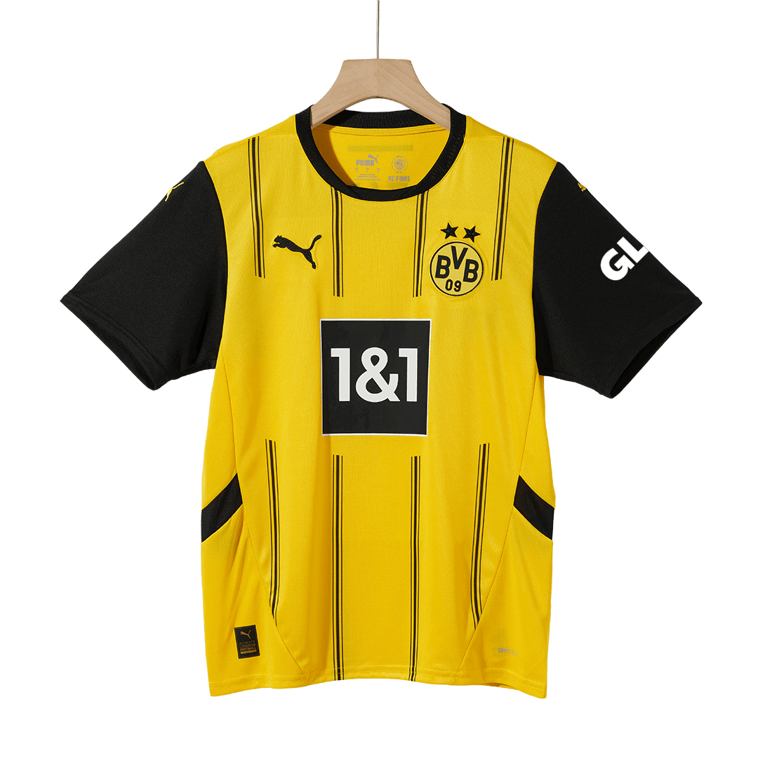 Borussia Dortmund Home  Soccer Jersey Kit(Jersey+Shorts) 2024/25 footmaillots.fr