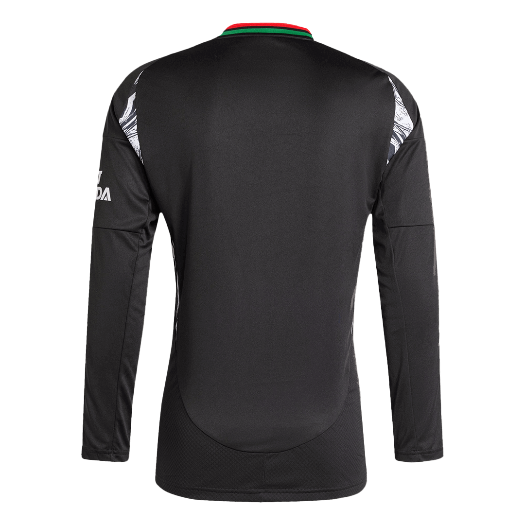 Arsenal Away Long Sleeve  Soccer Jersey 2024/25 footmaillots.fr