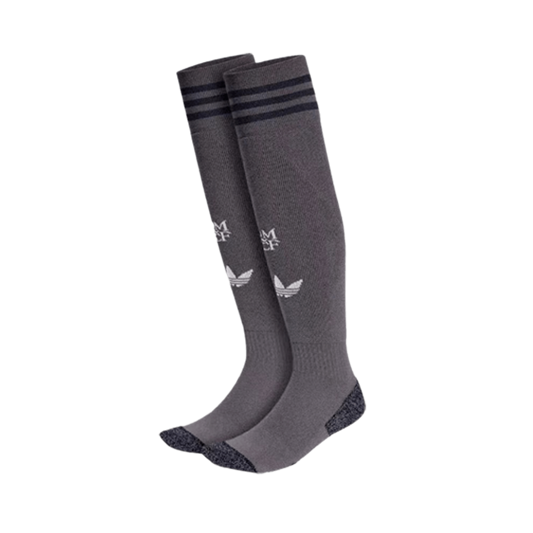 Kid's Real Madrid Third Away Soccer Socks 2024/25 footmaillots.fr