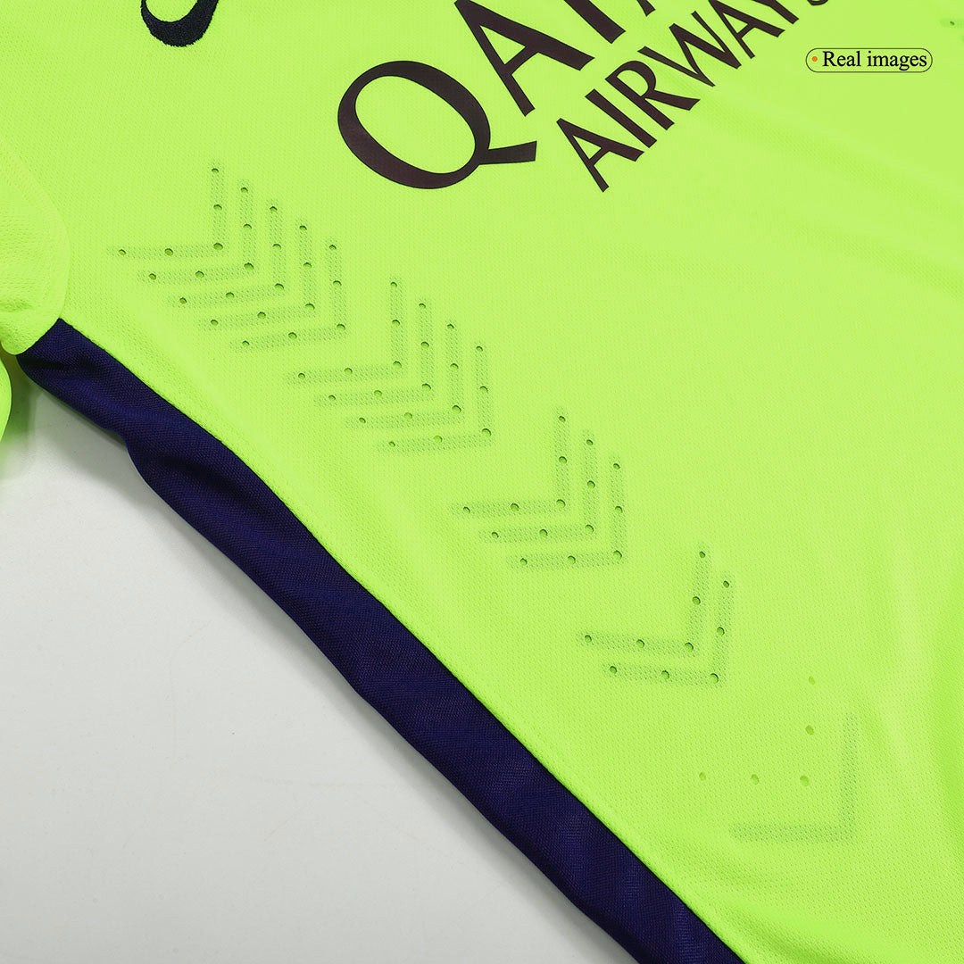 Retro MESSI #10 2014/15 Barcelona Third Away  Soccer Jersey footmaillots.fr