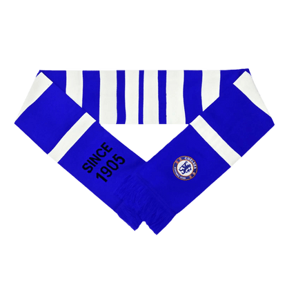 Chelsea Soccer knitting Scarf Blue&White footmaillots.fr