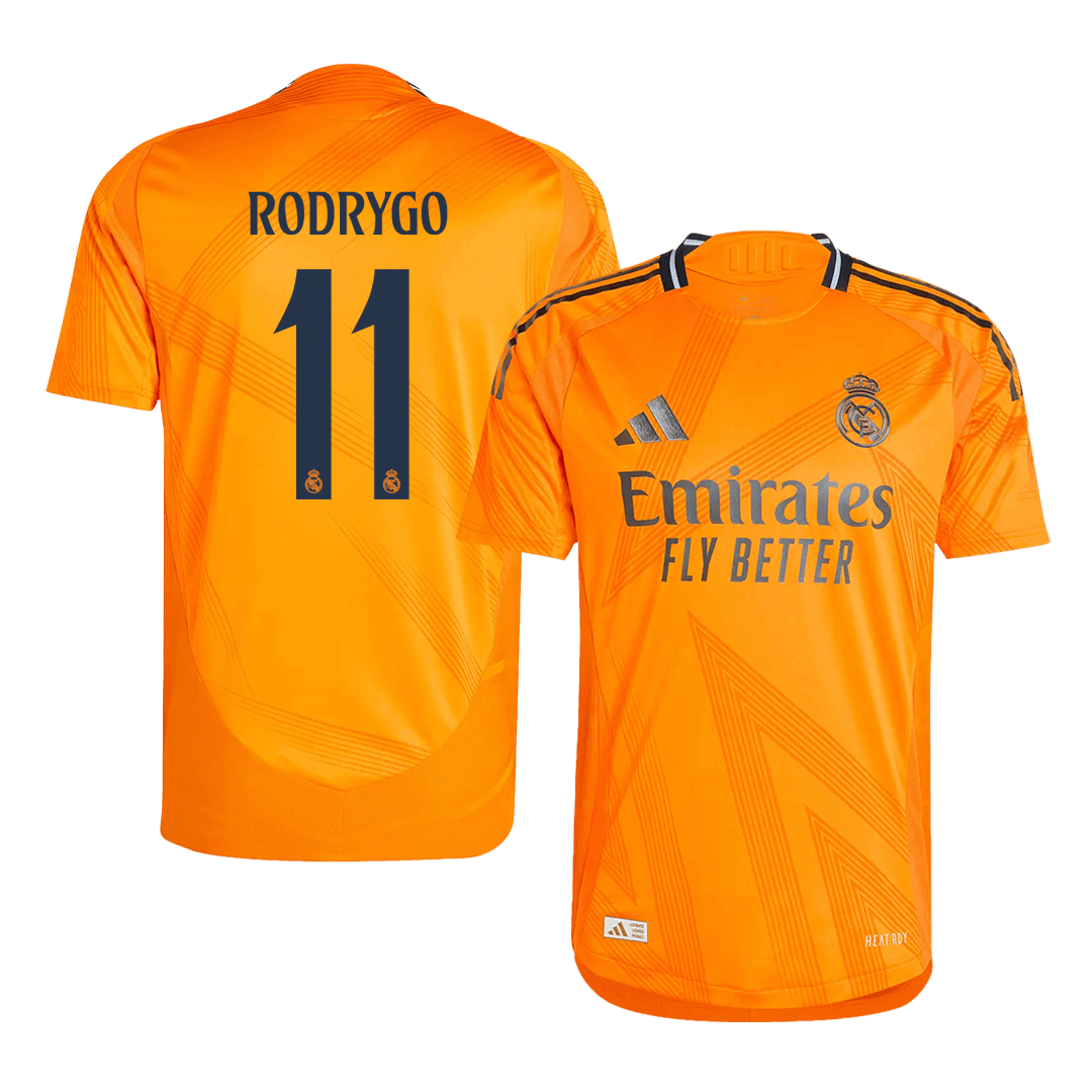 Player Version RODRYGO #11 Real Madrid Away  Soccer Jersey 2024/25 footmaillots.fr