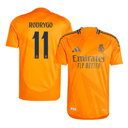 Player Version RODRYGO #11 Real Madrid Away  Soccer Jersey 2024/25 footmaillots.fr